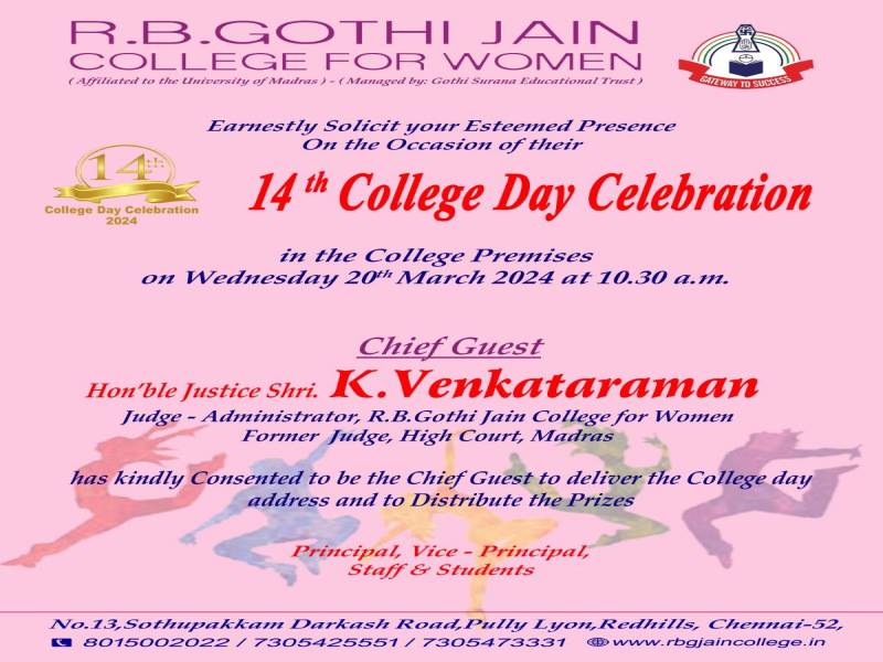 14th COLLEGE DAY  - 2024